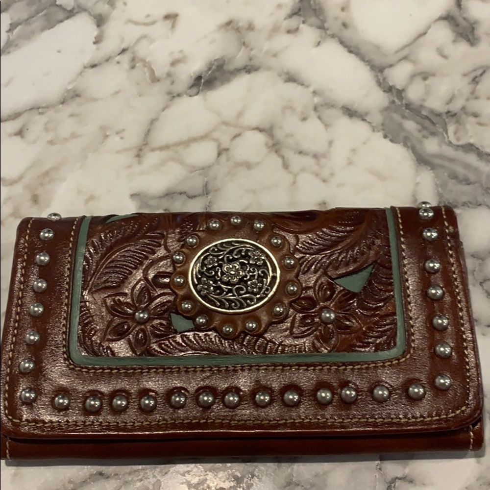 American West Leather Wallet